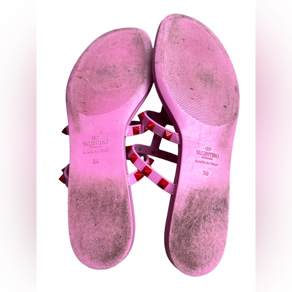 Valentino Garavani Rockstud Jelly Flat Thong - Picture 7 of 7